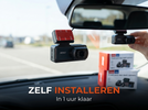 Dashcam voor en achter installeren stap voor stap in de auto