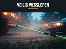 Sleepkabel tot 5000kg met haken voor auto wegslepen