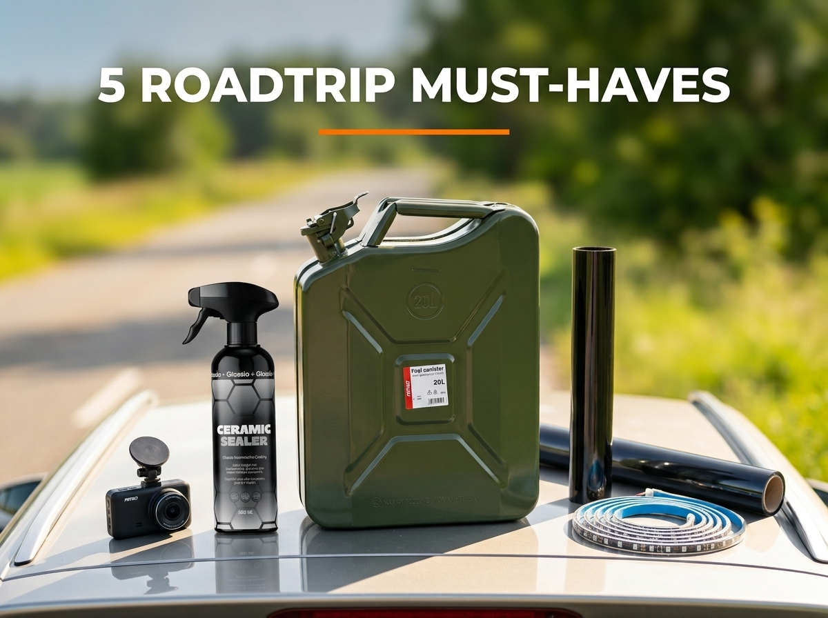 AMiO metalen jerrycan 20L voor brandstofreserve op roadtrip