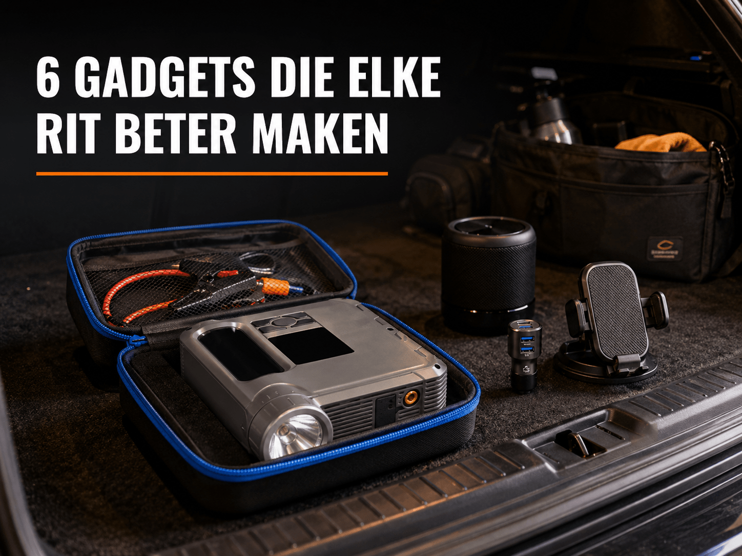 6 Handige Auto-Gadgets Die Je Rit Net Wat Fijner Maken - VCTparts.nl