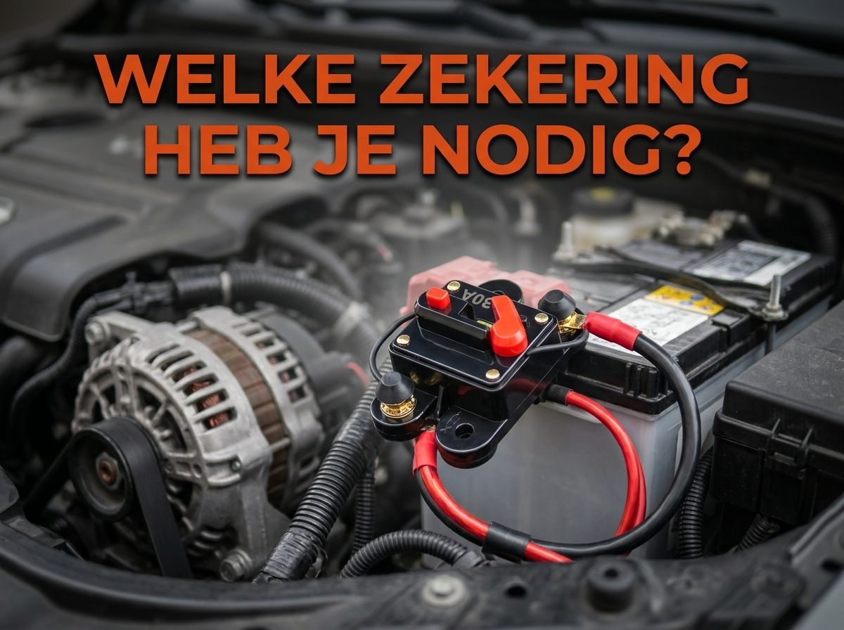 Automatische zekering circuit breaker voor dashcam installatie