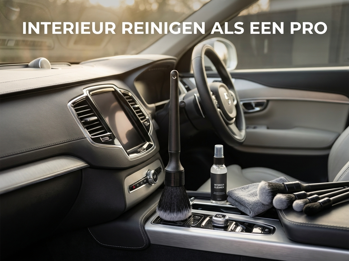 Auto interieur reinigen als een pro stappenplan