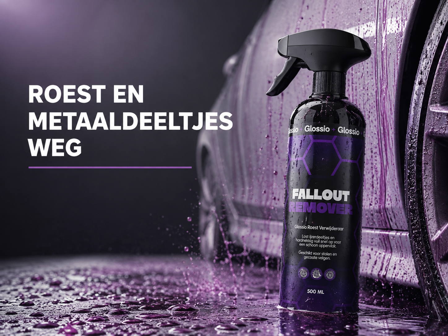 Glossio Fallout Remover stap voor stap handleiding cover