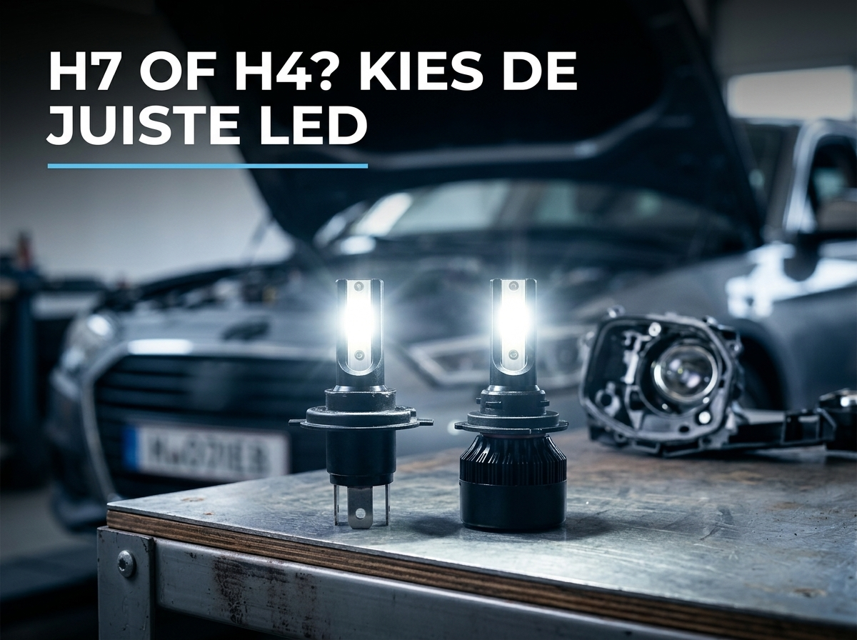 HaloVision H7 LED koplamp Voorkant