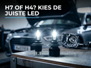 HaloVision H7 LED koplamp Voorkant