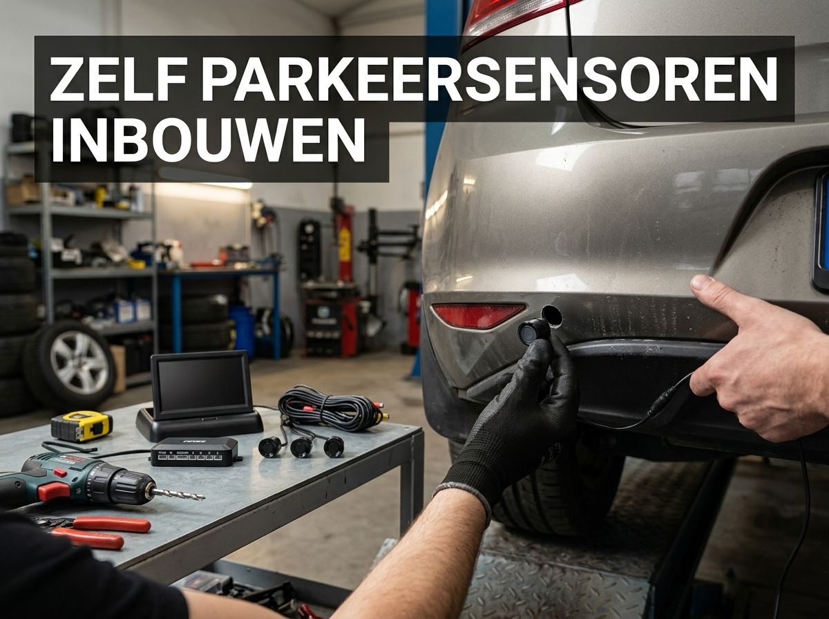 Parkeersensoren inbouwen met camera en scherm