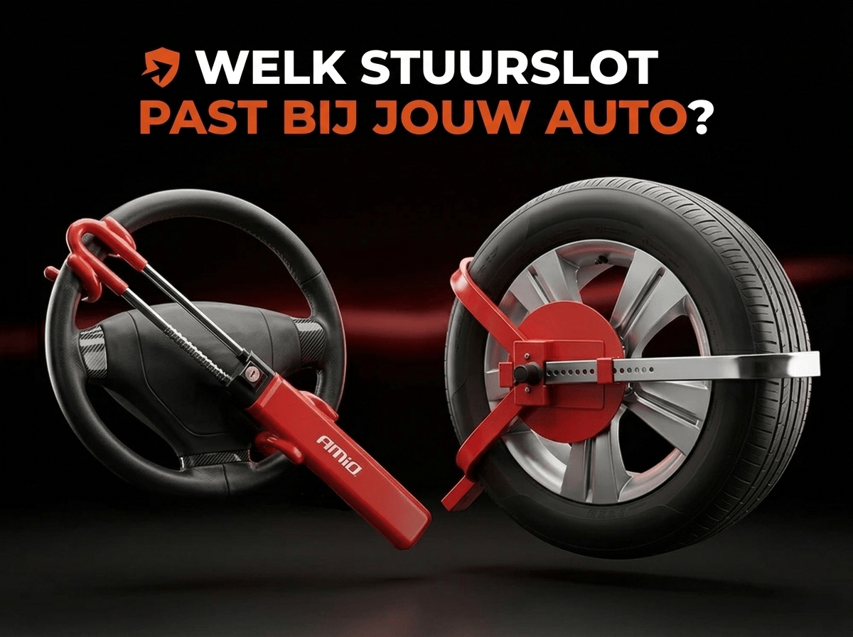 AMiO Stuurwielslot Kopen: Welk Model Past Bij Jouw Auto? - VCTparts.nl