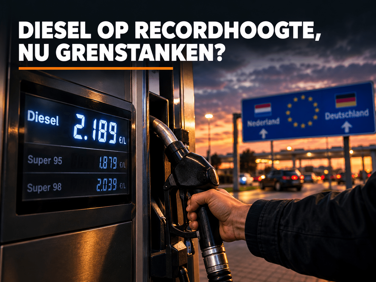 Diesel Op Recordhoogte In Nederland: Duitsland Verlaagt Accijns, Is Grenstanken Nu Slim? - VCTparts.nl