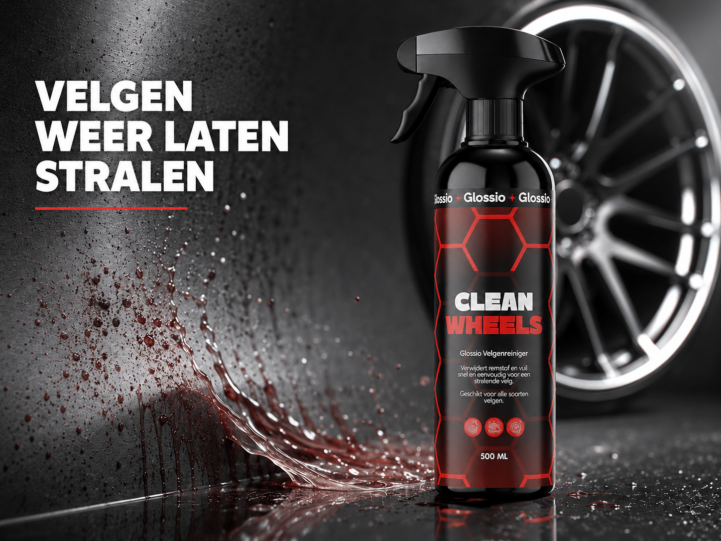 Glossio Clean Wheels — Stap-voor-Stap Handleiding: Velgen Weer Laten Stralen - VCTparts.nl