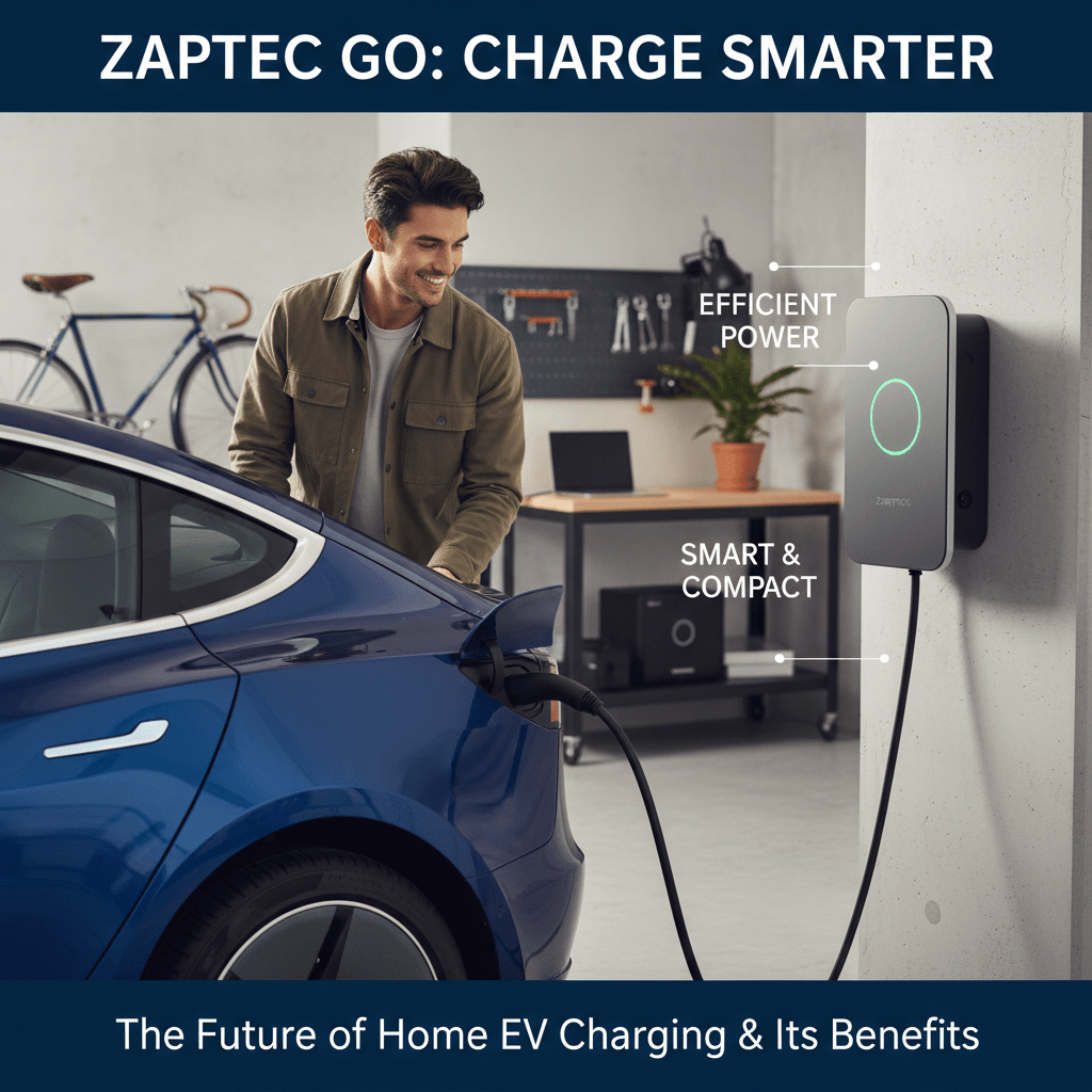 Zaptec Go laadpaal en Zaptec Go 2 - met P1 loadbalancing veilig en slim thuis laden - VCTparts.nl