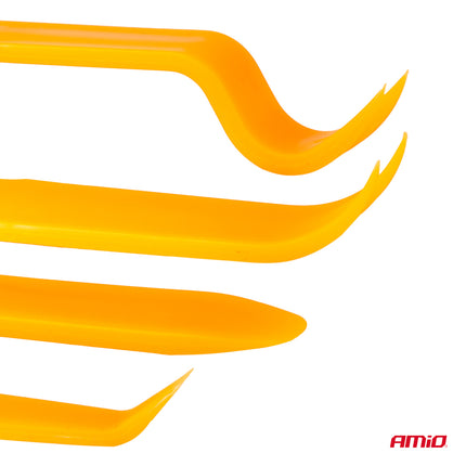 AMIO RATTLES Key und Top Key Reparaturwerkzeug (46 Teile) in hochwertiger CR-V-Stahl in Rot rot