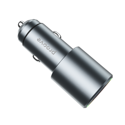 Proove Double Energy Plus 53W Auto -Ladegerät (Typ -c + USB) - leistungsstarke und kompakte Ladevorgänge