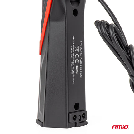 AMiO Professionele LED Looplamp Inspectielamp 5W COB met Draaibare Kop en Magnetische Bevestiging