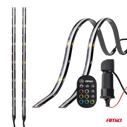 AMIO LED CANBUS LAMPS 12SMD Feston C5W 2016 41 mm weiß 12/24V