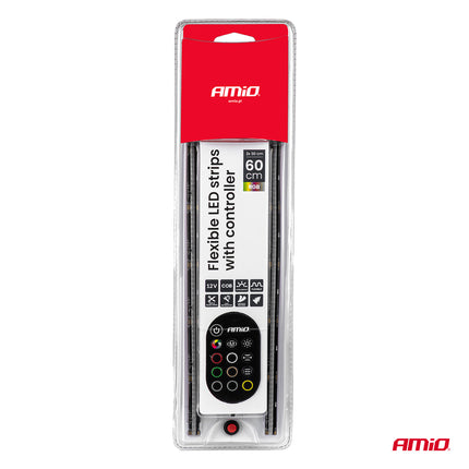 AMIO LED CANBUS LAMPS 12SMD Feston C5W 2016 41 mm weiß 12/24V