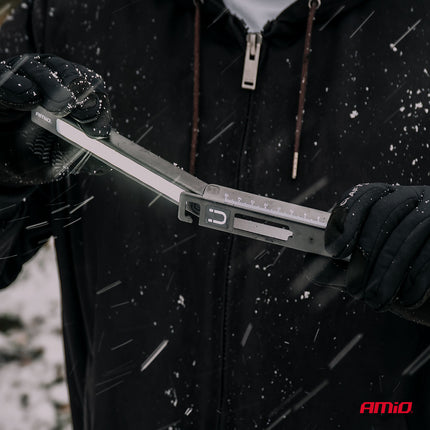 AMiO LED Inspectielampen Set 10x XTE+SMD 600mAh met Compact Ontwerp - USB Oplaadbaar en Multi-Lichtmodi - Voor Werkplaats Shop en Noodsituaties