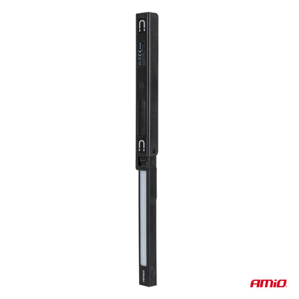 AMiO LED Inspectielampen Set 10x XTE+SMD 600mAh met Compact Ontwerp - USB Oplaadbaar en Multi-Lichtmodi - Voor Werkplaats Shop en Noodsituaties