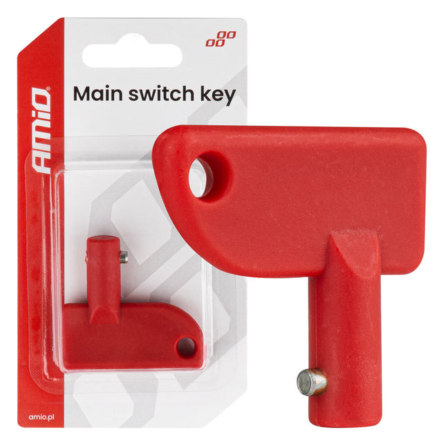 Main Switch Key Betrouwbare Sleutel voor Massa Schakelaar