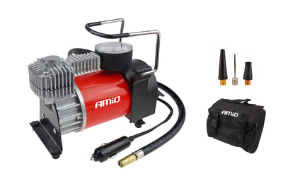 AMiO Autocompressor 12V Acomp-03 - Draagbare Elektrische Bandenpomp voor Auto