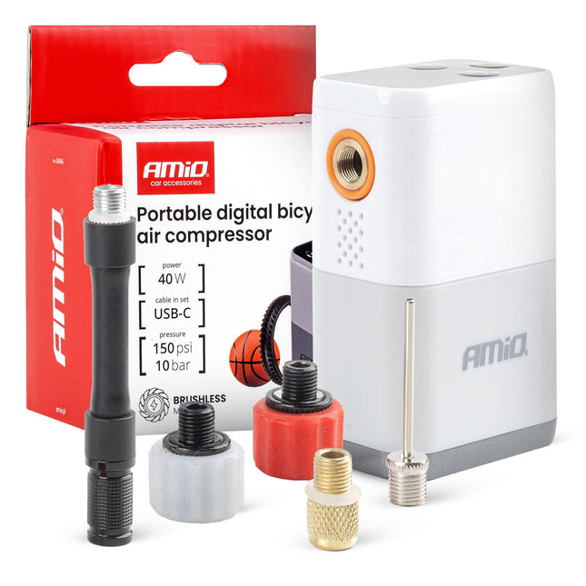 Fietscompressor Voorkant