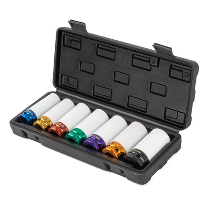 AMiO Velgbeschermdoppen 17-27mm 7-delig - Krasvrij Wielen Monteren