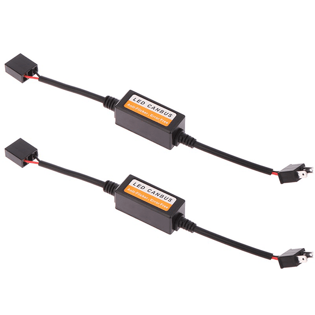 2x Auto Dimlicht / Grootlicht Weerstand Canbus Decoder H7 (set) – Foutmelding Verwijderaar - VCTparts.nl