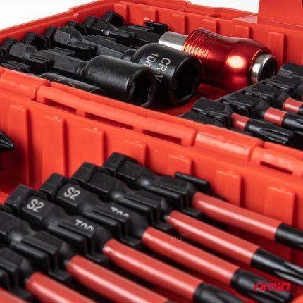 AMiO Schroeven en Bitjes Set 25/50mm – Complete 36-delige Gereedschapsset voor werkplaats en montage