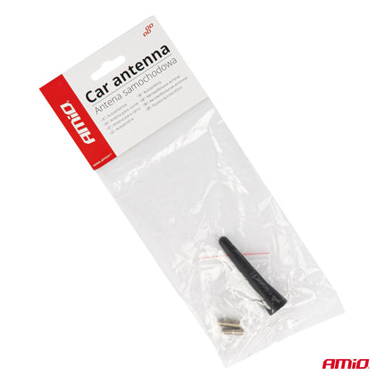 Amio Auto Antenna Mini Universal AM/FM Schwarz