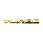 VCTparts 3D Turbo Sticker Logo Embleem - Goud NORGOS 5
