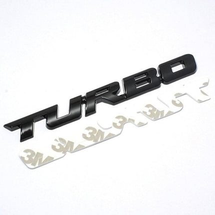 VCTparts 3D Turbo Sticker Logo Embleem - Goud NORGOS 3