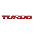 VCTparts 3D Turbo Sticker Logo Embleem - Rood NORGOS 6