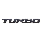 VCTparts 3D Turbo Sticker Logo Embleem zwart NORGOS 7