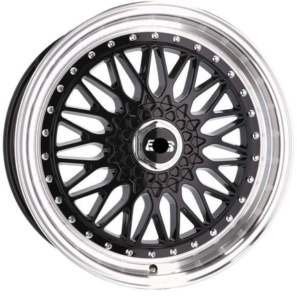 4 Velgen 18 inch 10x112/120 ET35 72.6 Zwart + Rand - Passend voor Mercedes, Audi, BMW - VCTparts.nl