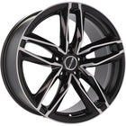 4 Velgen 18 inch Gepolijst Zwart 5x112 ET35 66.5 - Passend voor o.a. Audi, Volkswagen, Mercedes - VCTparts.nl