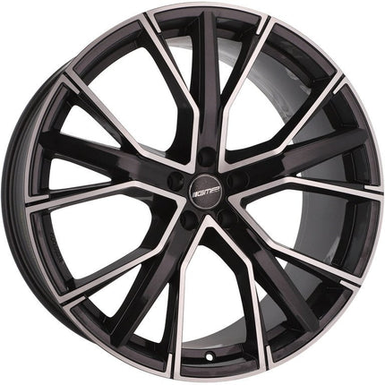 4 Velgen 18 inch GUNNER MB Zwart 5x112 ET25 66.5 Passend voor Audi, Volkswagen, Mercedes - VCTparts.nl