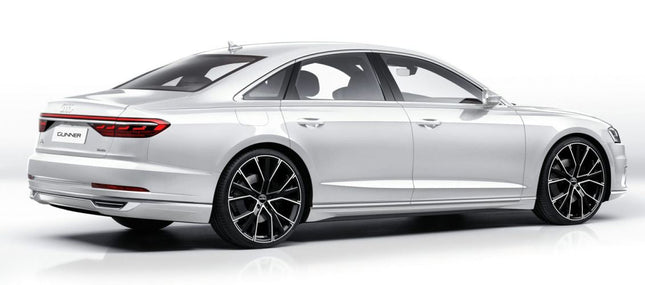 4 Velgen 18 inch GUNNER MB Zwart 5x112 ET45 66.5 Passend voor Audi, Volkswagen, Mercedes - VCTparts.nl