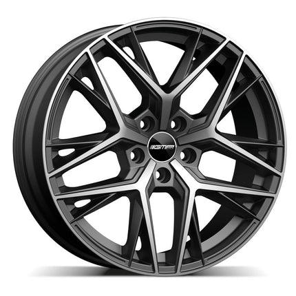 4 Velgen 18 inch LUNICA MGM Gepolijst + Mat Grafiet 5x112 ET45 66.5 Passend voor Audi, Volkswagen, Mercedes - VCTparts.nl