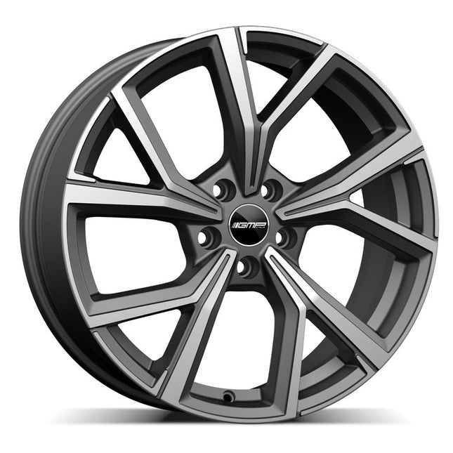 4 Velgen 18 inch MENTOR MGM Gepolijst + Mat Grafiet 5x112 ET45 57.1 Passend voor Audi, Volkswagen, Mercedes - VCTparts.nl