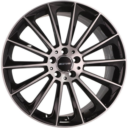 4 Velgen 18 inch STELLAR MB Gepolijst Zwart 5x112 ET45 66.5 Geschikt voor Audi, Volkswagen, Skoda, SEAT - VCTparts.nl