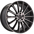 4 Velgen 18 inch STELLAR MB Gepolijst Zwart 5x112 ET45 66.5 Geschikt voor Audi, Volkswagen, Skoda, SEAT - VCTparts.nl