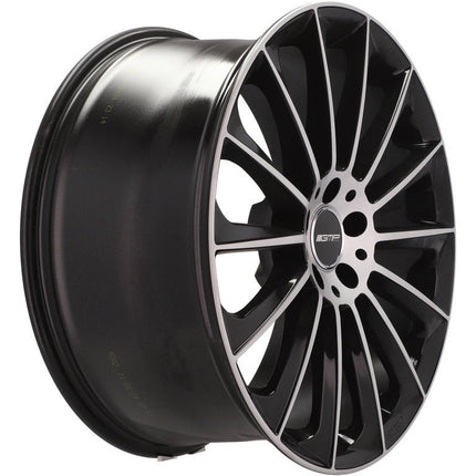 4 Velgen 18 inch STELLAR MB Zwart 5x112 ET45 66.5 Passend voor Audi, Volkswagen, Mercedes - VCTparts.nl