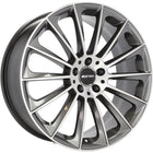 4 Velgen 18 inch STELLAR MG Gepolijst Grafiet 5x112 ET35 66.5 Geschikt voor Audi, Volkswagen, Skoda, SEAT - VCTparts.nl