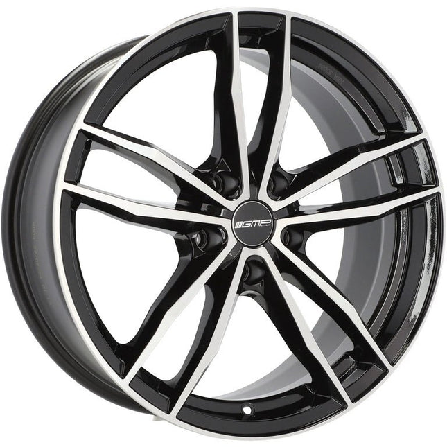 4 Velgen 18 inch SWAN MB Zwart 5x112 ET45 66.5 Passend voor Audi, Volkswagen, Mercedes - VCTparts.nl