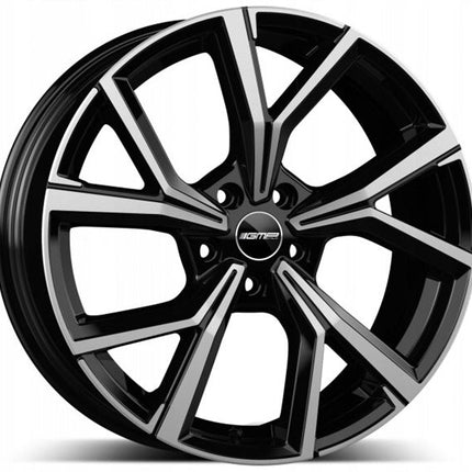 4 Velgen 18 inch Zwart 5x112 ET35 57.1 - Passend voor o.a. Audi, Volkswagen, Mercedes - VCTparts.nl