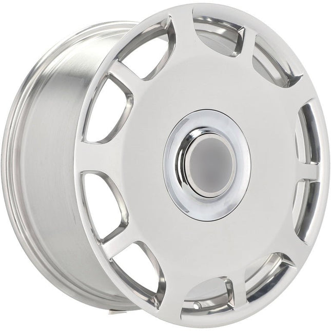 4 Velgen 19 inch FBX007 MS Gepolijst Zilver 5x112 ET35 66.6 Geschikt voor Audi, Volkswagen, Skoda, SEAT - VCTparts.nl