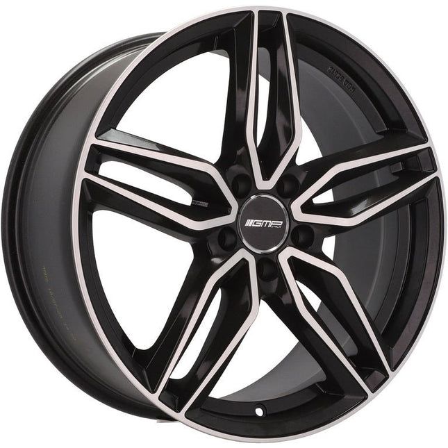 4 Velgen 20 inch FASTEN MB Gepolijst Zwart 5x112 ET45 66.5 Geschikt voor Audi, Volkswagen, Skoda, SEAT - VCTparts.nl