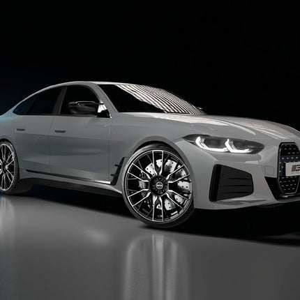 4 Velgen 20 inch FENDER BL Zwart 5x112 ET40 66.5 Geschikt voor Audi, Volkswagen, Skoda, SEAT - VCTparts.nl