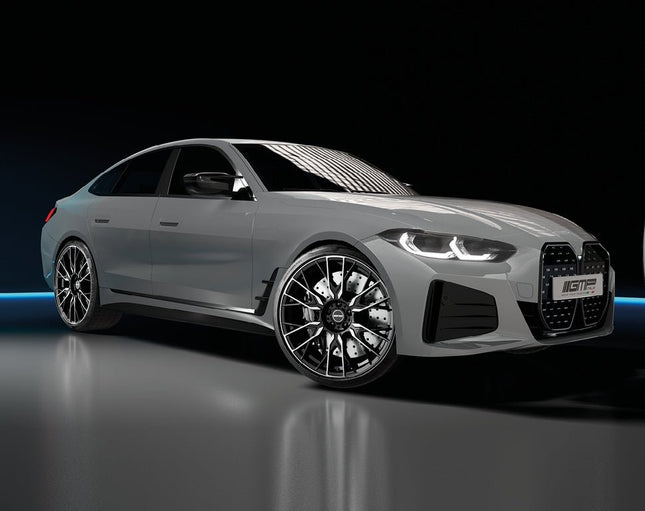 4 Velgen 20 inch FENDER BL Zwart 5x112 ET40 66.5 Geschikt voor Audi, Volkswagen, Skoda, SEAT - VCTparts.nl