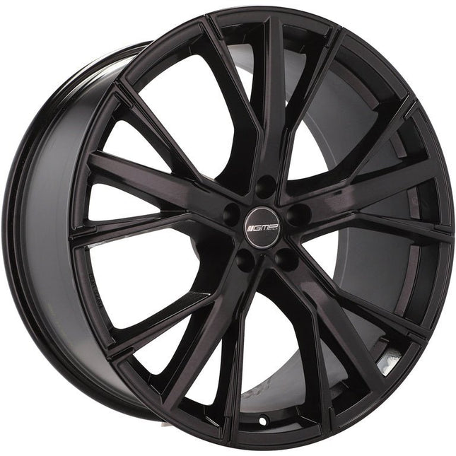 4 Velgen 20 inch GUNNER BL Zwart 5x112 ET20 66.5 Geschikt voor Audi, Volkswagen, Skoda, SEAT - VCTparts.nl