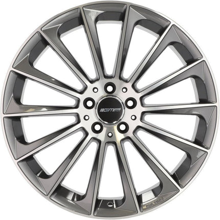 4 Velgen 20 inch STELLAR MG Gepolijst + Grafiet 5x112 ET35 66.5 Geschikt voor Audi, Volkswagen, Mercedes, Skoda, SEAT - VCTparts.nl